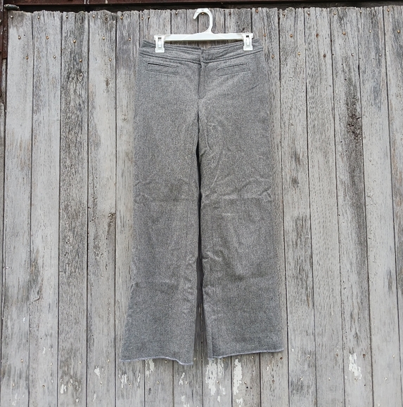 Banana Republic Pants - Banana Republic Harrison Gray Wool Cashmere Blend Dress Pants Women's Size 0